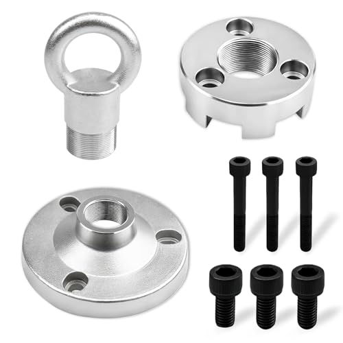 3pcs Universal Lifting Ring Kit for Yamaha V8/V6 & Mercury Verado Lifting Adapter, Lifting Adapters MT0022, MT0025, MT0024 with Bolts, Outboard Lifting Eye Universal Lifting
