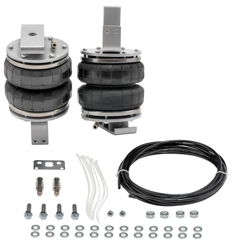 Kit de bolsas de suspensión neumática trasera compatible con Toyota Hilux 4WD GGN125 GUN12 2015-2023. Kit de asistencia para bolsas de suspensión neumática de remolque.