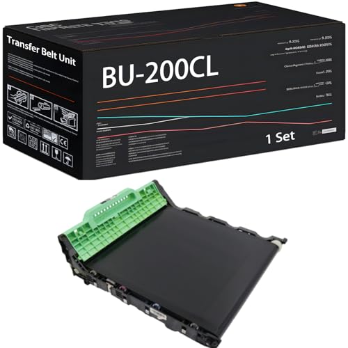 BU-200CL Transfer Belt Unit Compatible for Brother MFC-9010CN MFC-9120CN MFC-9125CN MFC-9320CW MFC-9325CW Printers, with Chip, High Yield 51000 Pages, High-Definition Printing (1 Set)
