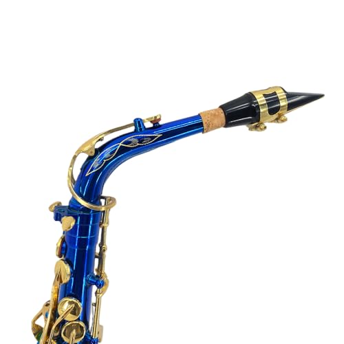 Image of Alto Saxophone E Flat for Adults Students Saxophone Beginner Kit with Mouthpiece Carrying Case Straps 10Reeds