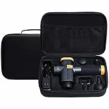 Pistola Massageadora Muscular Phoenix A2 Profissional + Case (Amarelo) glide