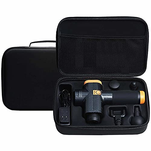Pistola Massageadora Muscular Phoenix A2 Profissional + Case (Amarelo)