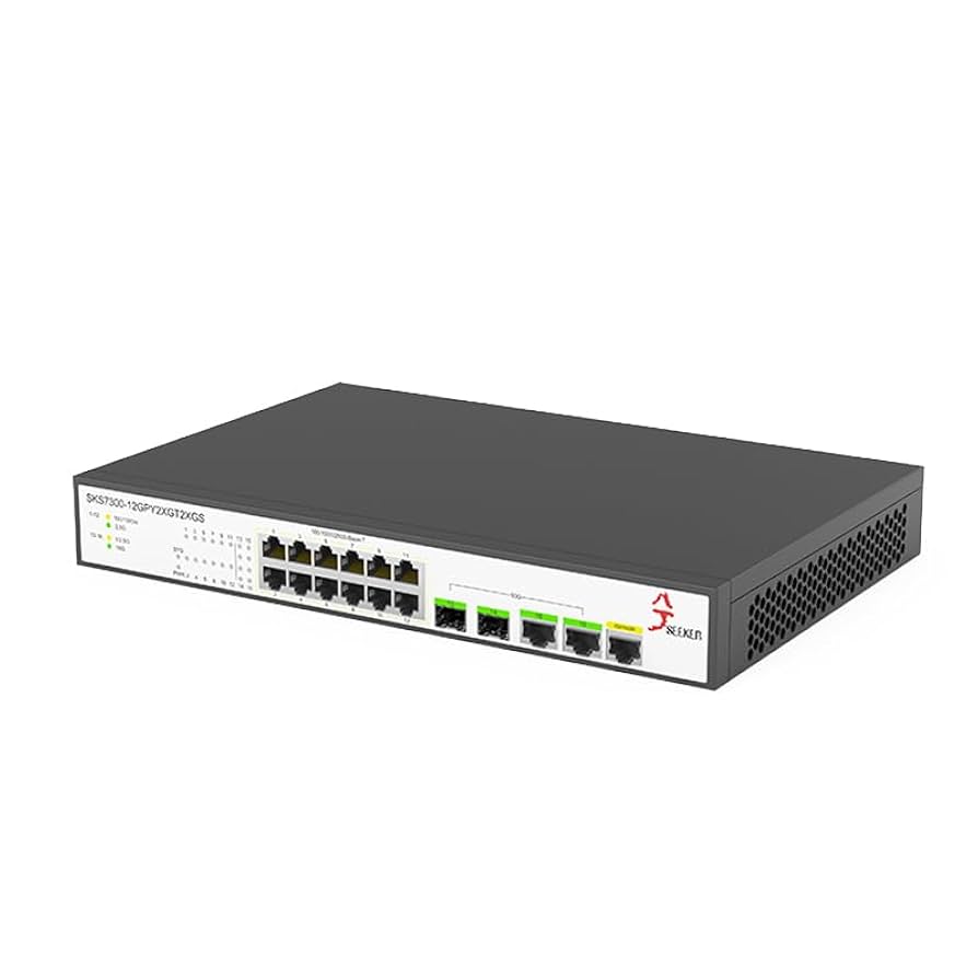 Amazon.com: XikeStor 16 Port 2.5G L2 Managed Switch, 12x 2.5
