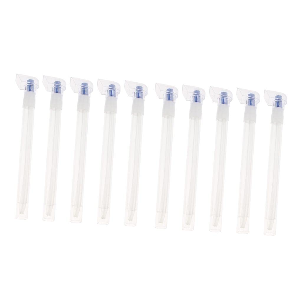 2X 5 Piastre Filtranti sotto per Fondo Acquario Tubo Flessibile Estensibile per L'aria