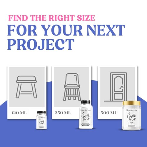 Image of GRANOTONE Chalk Paint White 500ml Matte Finish