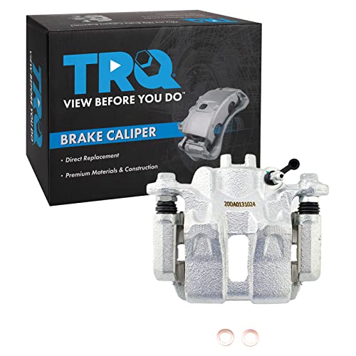 Image of TRQ Rear Right Brake Caliper w /Bracket Passenger Side | For 2005-2010 Honda Odyssey