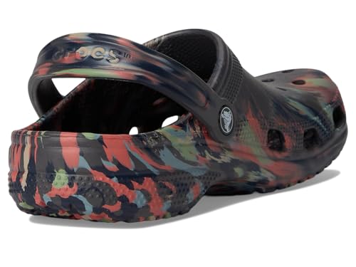 Image of Crocs Unisex Adult Classic Marbled Tie-dye Clogs