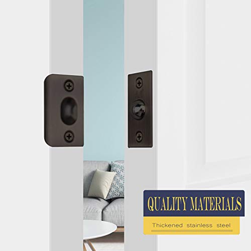 Chiusura Porta, LERANXIN 2 Pezzi Acciaio Inox