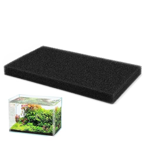 RowGlow Mousse de Filtre à découper 300x210x20mm pour Pompe Aquarium Bassin Universelle 30ppi(300x210x20mm 30ppi)