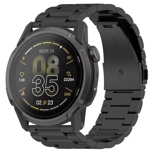 [ROBANDOO] �݊��� For COROS APEX 4 46mm �Ή��o���h ���� �x���g���d�x �����o���h APEX4 46mm�x���g �H��t�� ���������\ (�u���b�N)