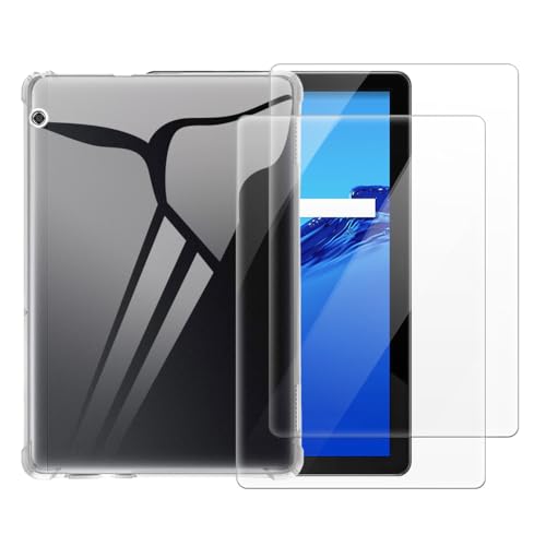 Housse Huawei MediaPad M5 10.1 protecteur écran verre trempé transparent 2018
