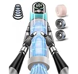 Men's Electric Vacuum Pump - 2 in 1 Male Enhancement Device with 6 Training Modes and 5 Suction Modes SQ91132