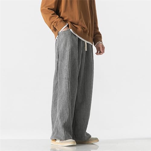 Pantalón Casual Elástico para Hombre Talle XX-Large Gris miniatura 2