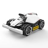 MAMMOTION LUBA Mini 2 AWD 1000 Mähroboter ohne Begrenzungskabel, Empf.1000㎡ Tri-Kamera-AI-Vision & NetRTK-Positionierung, Auto-Mapping, DropMow-Modus, 80% Steigung, Schnitthöhe 20-65mm, 10 Multi-Zonen
