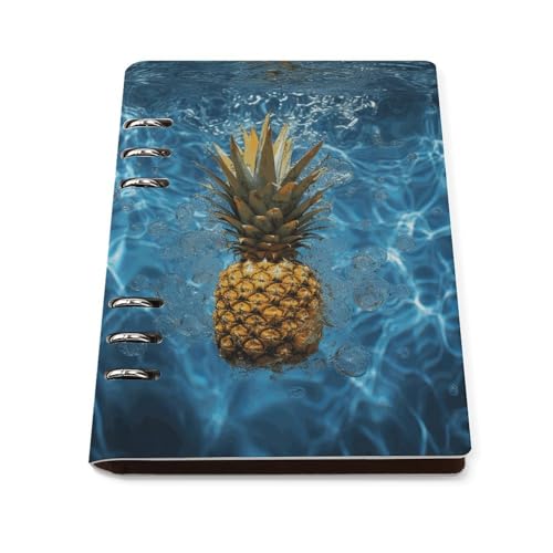 Carnet de notes A5 rechargeable pour journal intime et écriture créative à la plage