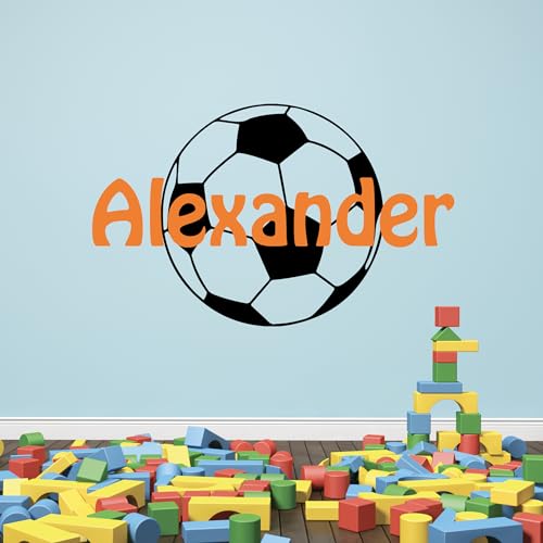 Vinilo decorativo de fútbol para habitación infantil miniatura 3