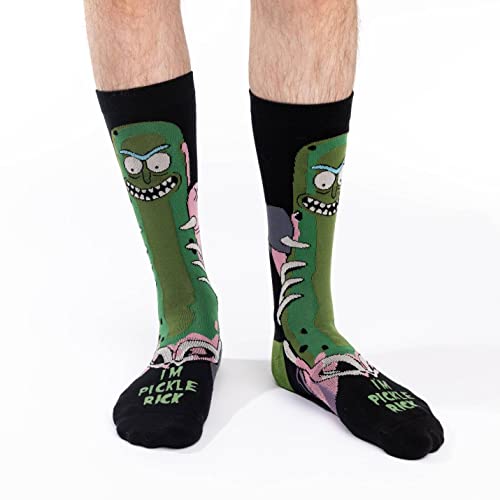 Good Luck Sock Men's Rick and Morty Socks, Adult3