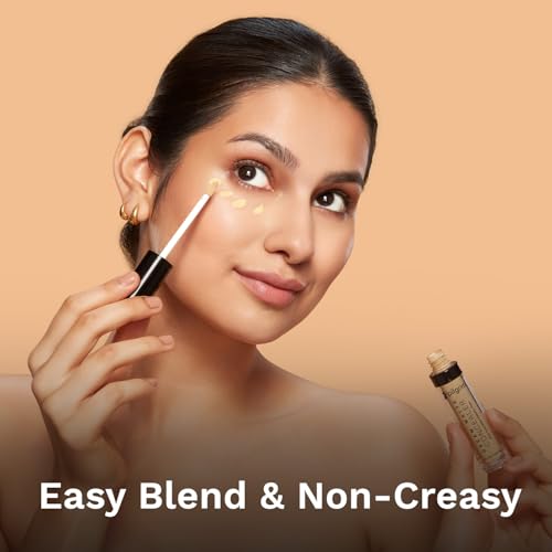 Image of Pilgrim Full Coverage Dream Matte Liquid Concealer 7.3ml | Concealer for Dark Circles with Australian Kakadu Plum & Hyaluronic Acid | Crease resistance & Lightweight | All Day Coverage | Shade Sand