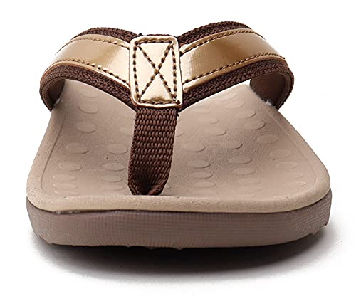 CELANDA Teenslippers Vrouwen Flip Flops Toe Thong Sandalen Met Boogsteun Voor Comfortabele Slippers Platte Strand Slide Sandal Antislip Yogamat Zwembad Douche Schoenen 35-44 EU - Image 3