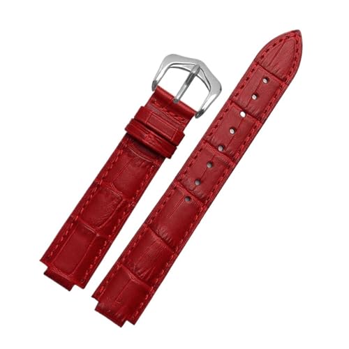 [-ł] BALLON BLEU DE CARTIER EHb`Xgbv fB[XYEHb` RxbNXWCguXbg 14mm 16mm 18mm 20mm 22mmΉU[EHb`oh(Red-silver,18-11mm