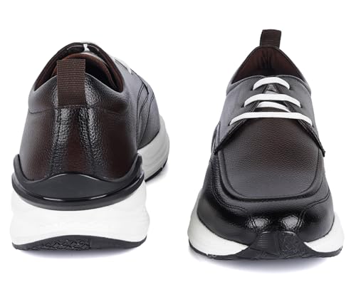 Image of LOUIS STITCH Men's Sneakers Shoes Casual Sneaker for Men Patina Finish Cushion Sole Breathable Inner (SNK-NDUS)