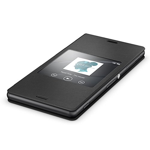 Sony BT-SOSCR26B Smart Cover per Xperia Z3 Compact, Nero
