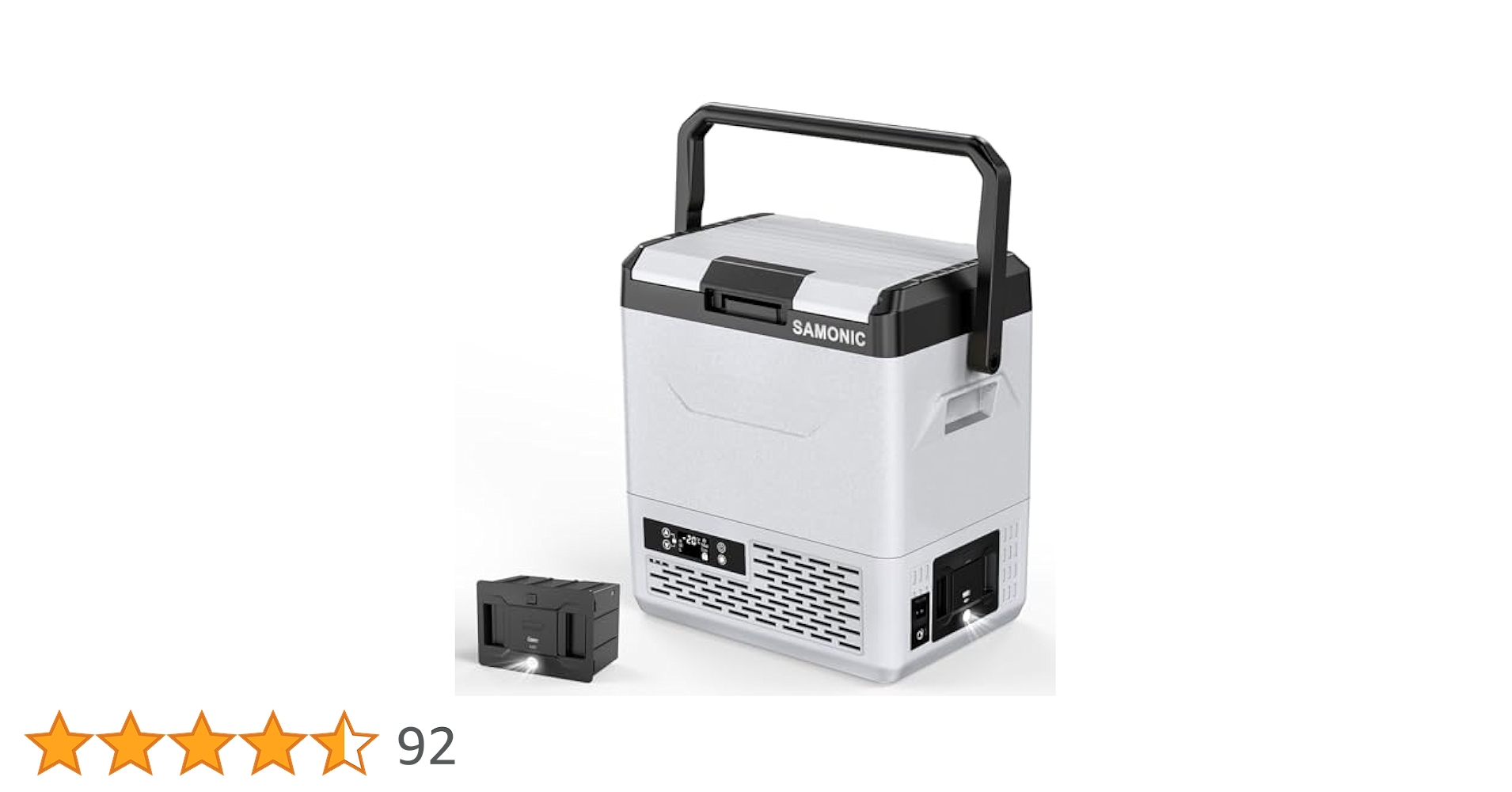 車載冷蔵庫 SAMONIC 55L バッテリー付き 車載冷蔵庫 SAMONIC 55L バッテリー付き SAMONIC 車載冷蔵庫