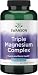 Swanson Triple Magnesium Complex Absorption Bone and Mood Health Citrate Oxide and Aspartate Combination Supplement 400 mg 300 Capsules