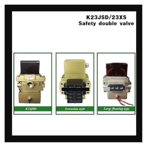 Élément pneumatique double valve 23XSF-10 à commutation rapide de sécurité - 3