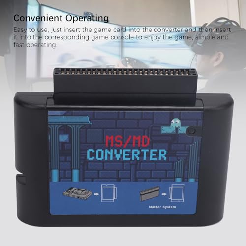Convertisseur MS vers MD adaptateur console retro compatible jeu video Master System Mega Drive - 3