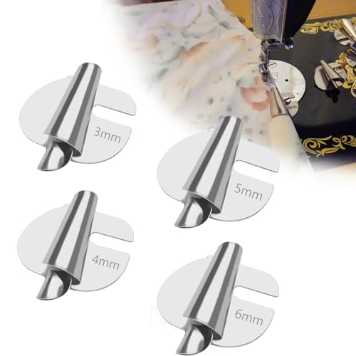 Prensatelas para máquina de coser zurcido 4 piezas 3-6mm miniatura 1
