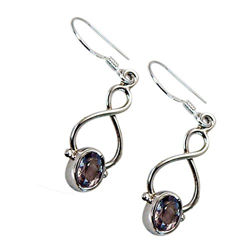 Pendientes de cuarzo rosa para mujeres y niñas un regalo de moda inolvidable 4