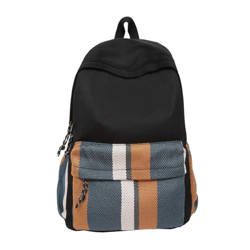 Mochila para laptop Blue Theth unisex de nailon con almacenamiento escolar