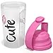 Cute Nutrition Shaker Rose pour Femme 700ml Haute Qualité Durable Lavable au lave vaisselle et sans BPA