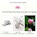 Imrsanl Cremation Jewelry for Ashes - Lotus Flower Ashes Pendant Necklace with Mini Keepsake Urn Memorial Ash Jewelry (Teardrop-Rose Gold)