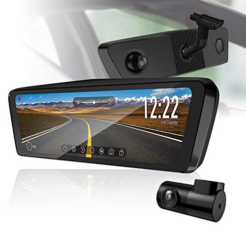 デジタルームミラー デジタルインナーミラー ドライブレコーダー 車種専用 前後同時録画 2カメラ 日本車仕様 純正ミラー交換 駐車監視 フルHD 1080P WDR バックカメラ 車線逸脱警報