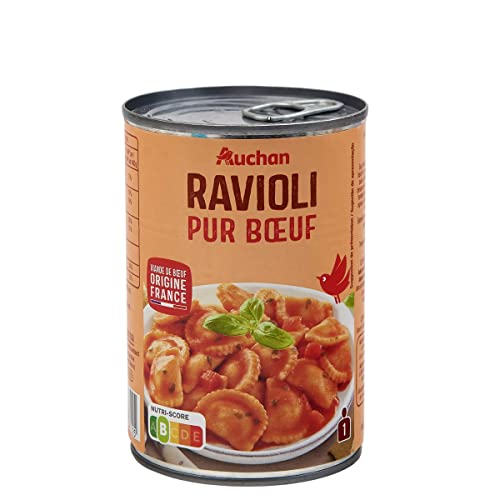 AUCHAN Ravioli pur boeuf 400 g