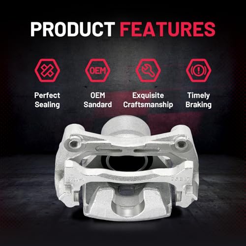 Image of BDFHYK 19-B7102 19-B7103 Front Disc Brake Caliper Assembly Compatible with Nissan Altima 2013 2014 2015 2016 2017 2018 2019 2020 2021 2.0L 2.5L 3.5L l4 V6 GAS 2pcs