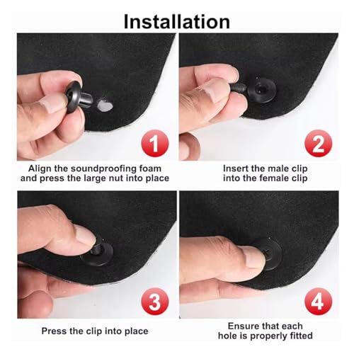 Tapis d'isolation capot moteur haute performance isolant thermique en mousse pour auto