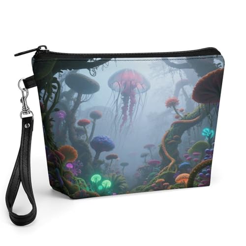 Bolsa de maquillaje compacta de 8.9 pulgadas para evitar desorden en tu bolso