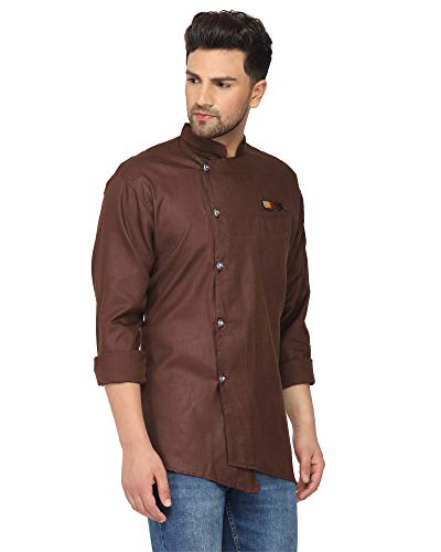 Image of ONNIX Men's Cotton Side Cut Kurta