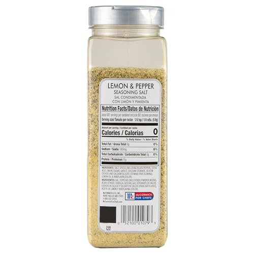 Mccormick Culinary 052100010793 Lemon & Pepper Seasoning Salt thumb #1
