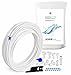 smardy ZO003 15m Kit de conector de refrigerador Universal, Tubo de Suministro de Agua 1/4" para Frigoríficos americano, Osmosis inversa