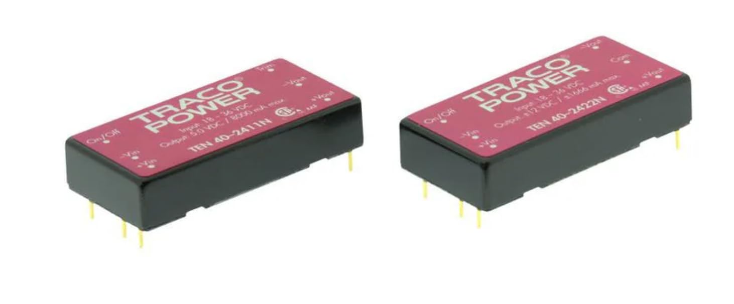 Ten 40-2413N,Isolated DC/DC Converters - Through Hole Product Type: DC/DC; Package Style: 2