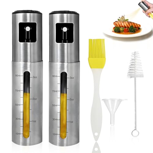 Pulvérisateur D'huile,Bouteille pour Huile D'olive,Spray Huile Cu...