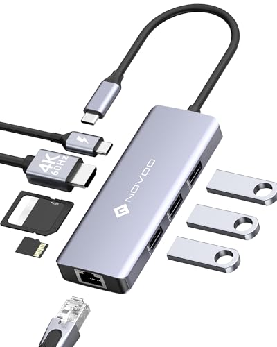 Hub USB C HDMI 4K 60Hz pour connecter tous vos accessoires sur PC portable