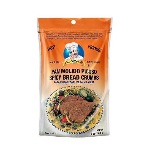 CHEF MERITO PICANTE MIGA DE PAN, RESEALBL PLSTC PG BG 8 OZ - 0052287201811