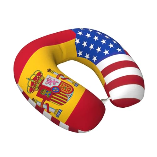 Almohada de viaje espuma memory tamaño único negra miniatura 2