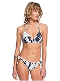 Roxy Printed Beach Classics, Bikini Mujer, Mood Indigo Flying Flowers S, M