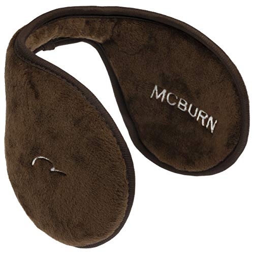 McBURN Calentador de Orejas Earband Mujer/Hombre - banda para las hombres otoño/invierno - talla única marrón
